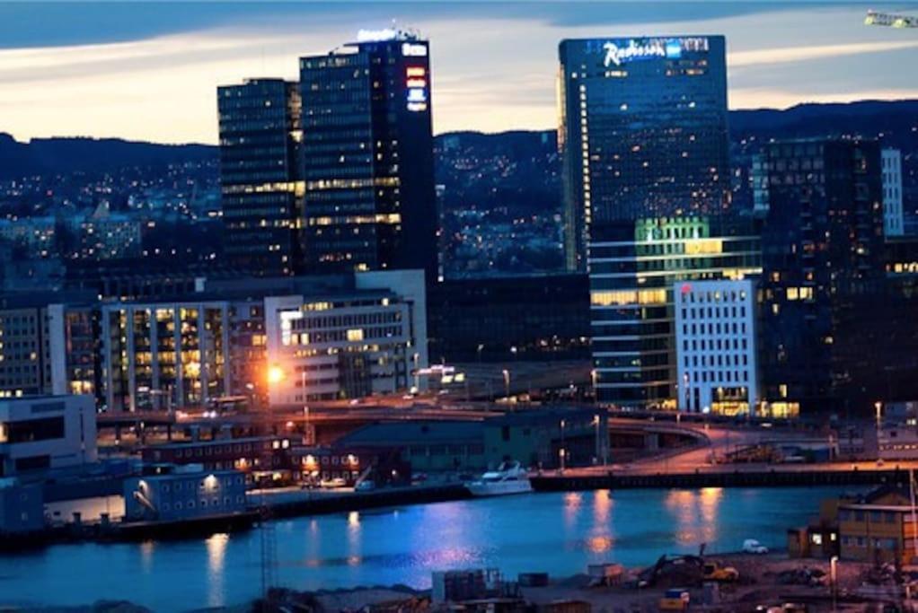 Leilighet Midt I Oslo Sentrum 2 Soverom Og Stue 外观 照片